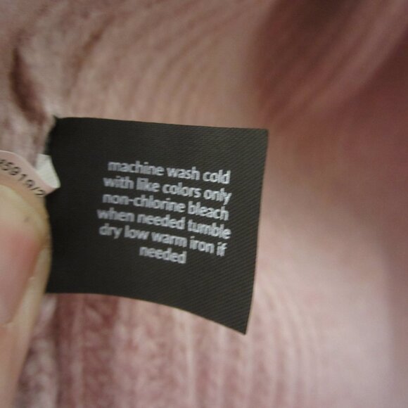 Lane Bryant NEW 14 / 16 Long Cardigan Sweater Open Front Dusty Pink Rose Mauve - Picture 9 of 9